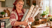 Обои на выброс? Зря: из обрезков получится кухня как с картинки