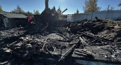 В Великолукском районе дотла сгорел жилой дом