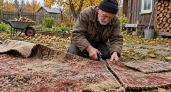 С первыми холодами тащу на дачу старый ковёр, режу на кусочки - и не мучаюсь, как городские: деревенский дед подсказал хитрость