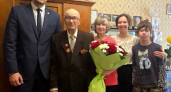 Ветеран Великой Отечественной войны Пётр Веденеев отметил 100-летие в Великих Луках