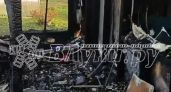 Семья с 11-летней дочерью осталась без дома после пожара в Шелково