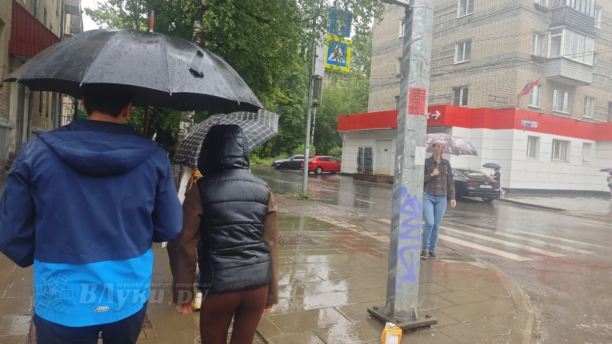 В Великих Луках 18 сентября будет облачно, с дождями и температурой до +16