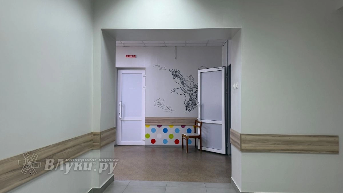 Под Великими Луками открыли обновленное детское отделение при поликлинике