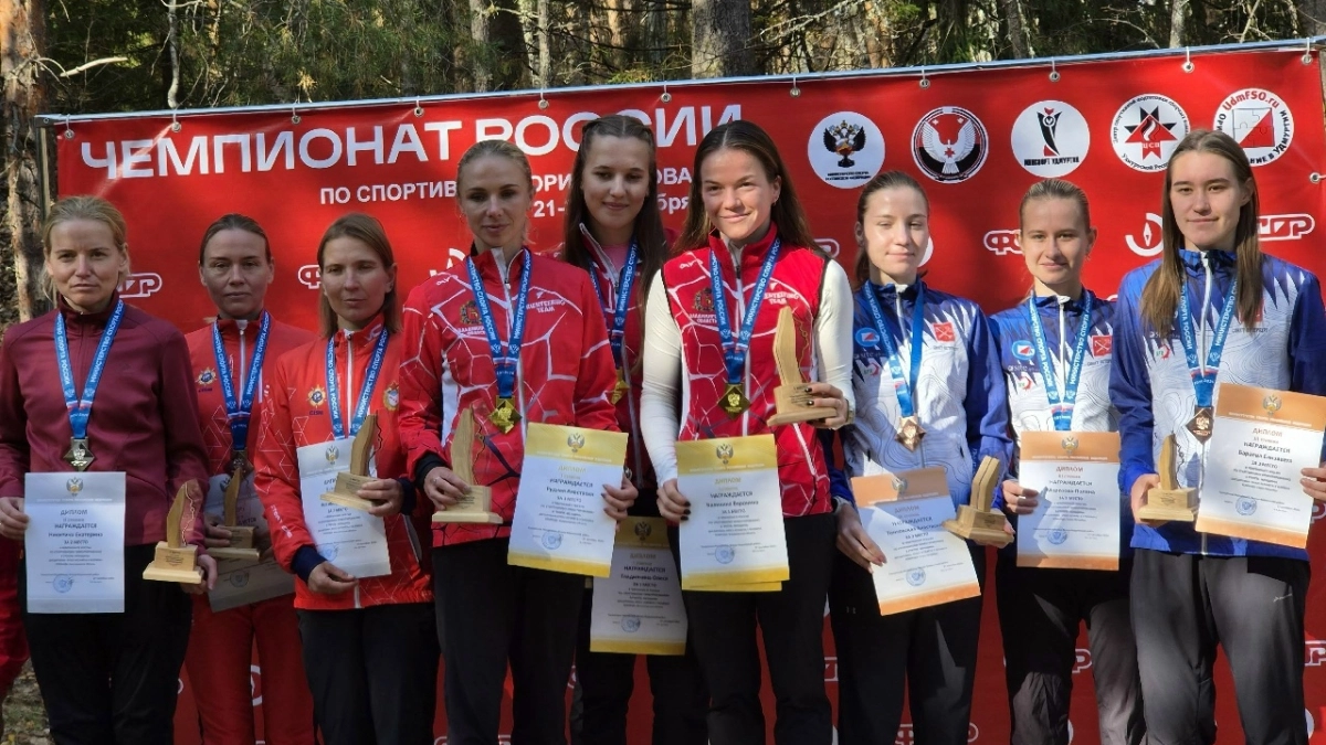 Псковичка завоевала серебро чемпионата России по спортивному ориентированию