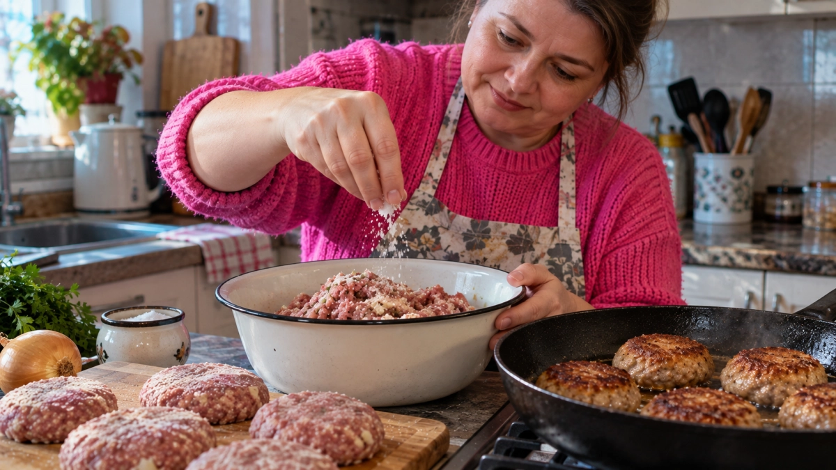 Котлеты получатся нежными как суфле: когда добавлять соль в фарш, чтобы не превратить их в резиновые шайбы