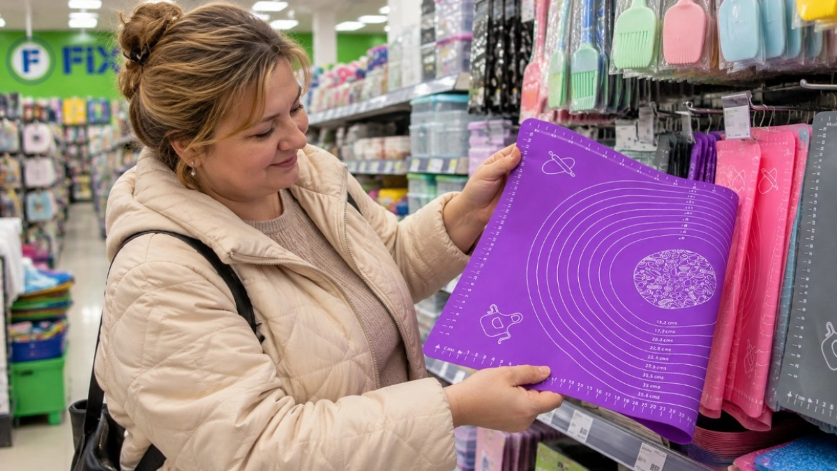 Силиконовый коврик из Fix Price взяла на сдачу: а он спас меня — придумала сразу 3 полезные штуки