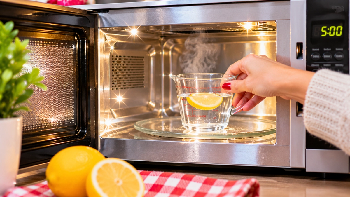 150 мл в стакан – и заплывшая жиром микроволновка чище снега: ни нагара, ни запаха, ни пятен – трюк для ленивых хозяек