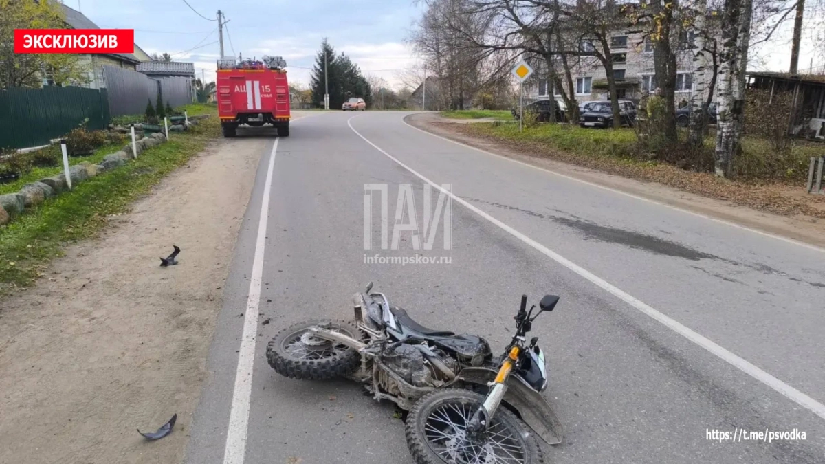 Мотоциклист погиб в ДТП на улице Дзержинского в Кунье